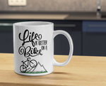 B&T Cycling Gifts Mug Life