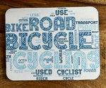 B&T Cycling Gifts Muismat Blue