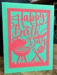 B&T Gifts Birthday Card BBQ
